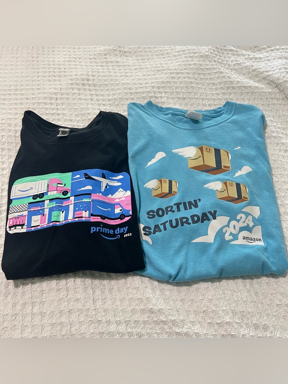 2022 Amazon Prime Day/2024 Sortin’ Saturday Employee Peak T-Shirt Bundle